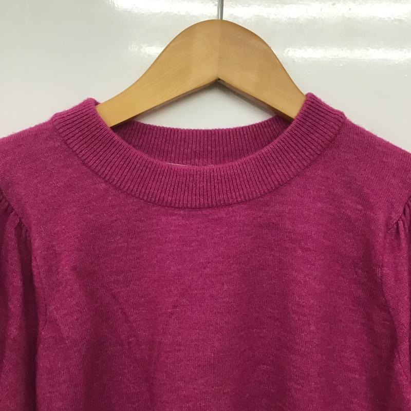 フリークスストア FREAK S STORE ニット、セーター 長袖 FREE 無地 紫 / パープル / purple レディース USED 古着 中古 10162351