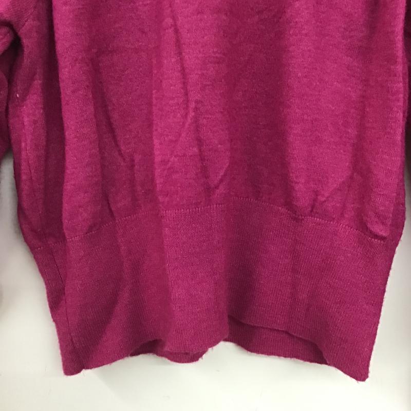 フリークスストア FREAK S STORE ニット、セーター 長袖 FREE 無地 紫 / パープル / purple レディース USED 古着 中古 10162351