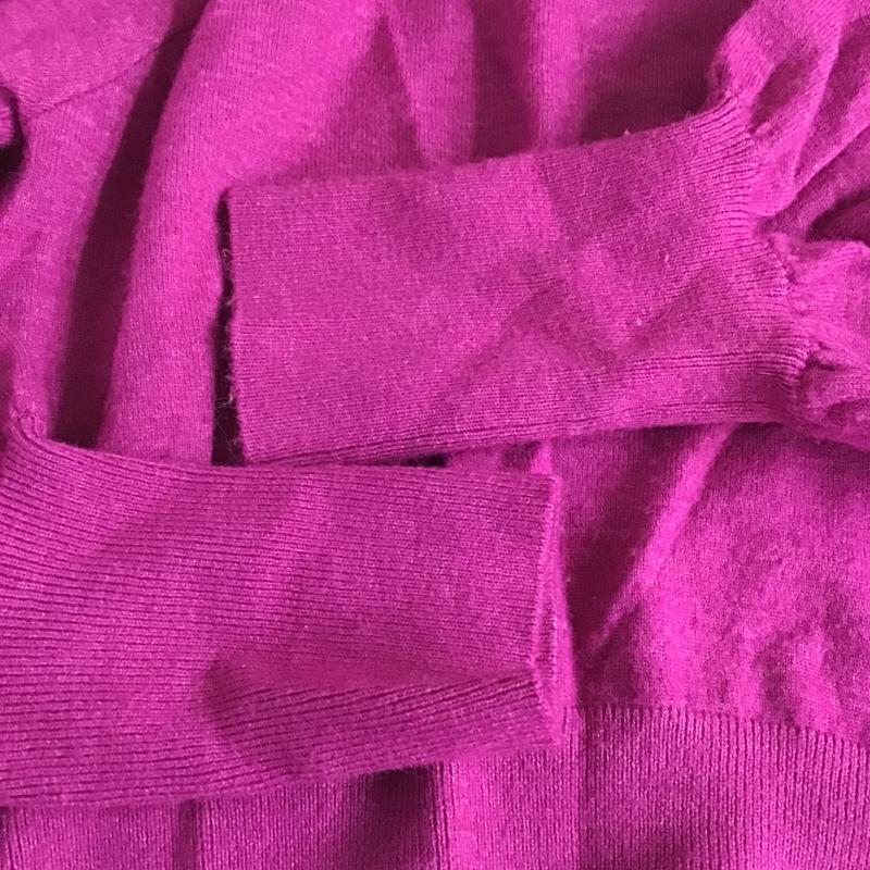 フリークスストア FREAK S STORE ニット、セーター 長袖 FREE 無地 紫 / パープル / purple レディース USED 古着 中古 10162351