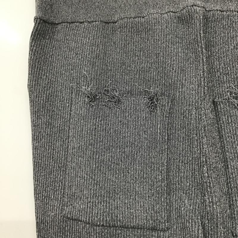 スライ SLY ボトムス ボトムス 030GSZ71-2270 CRUSH KNIT パンツ クラッシュニットパンツ FREE 無地 灰 / グレー / gray レディース USED 古着 中古 10162355