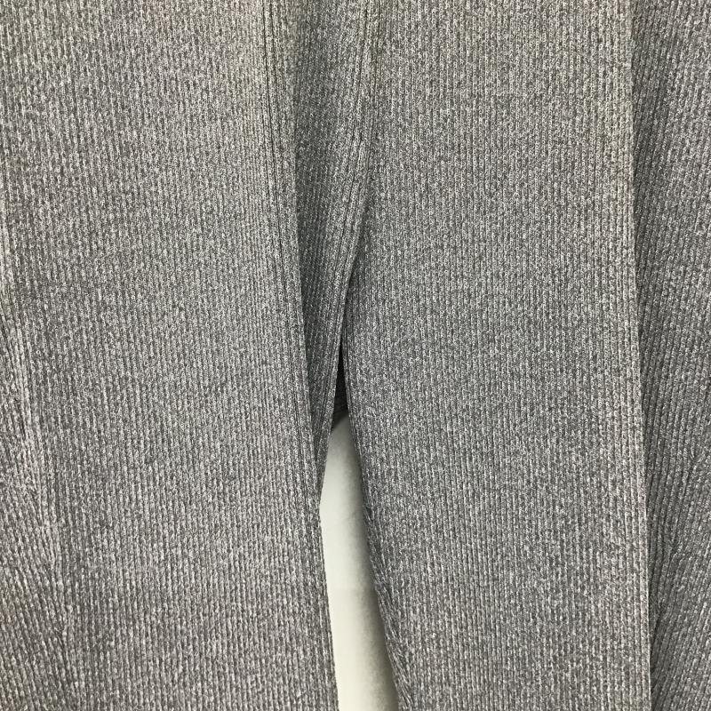 スライ SLY ボトムス ボトムス 030GSZ71-2270 CRUSH KNIT パンツ クラッシュニットパンツ FREE 無地 灰 / グレー / gray レディース USED 古着 中古 10162355