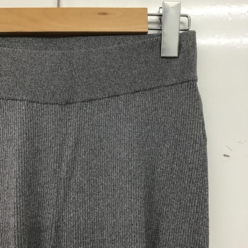 スライ SLY ボトムス ボトムス 030GSZ71-2270 CRUSH KNIT パンツ クラッシュニットパンツ FREE 無地 灰 / グレー / gray レディース USED 古着 中古 10162355
