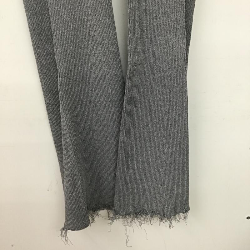 スライ SLY ボトムス ボトムス 030GSZ71-2270 CRUSH KNIT パンツ クラッシュニットパンツ FREE 無地 灰 / グレー / gray レディース USED 古着 中古 10162355