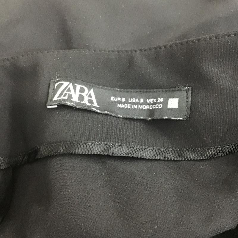 ザラ ZARA パンツ キュロット S 無地 黒 / ブラック / black レディース USED 古着 中古 10162357