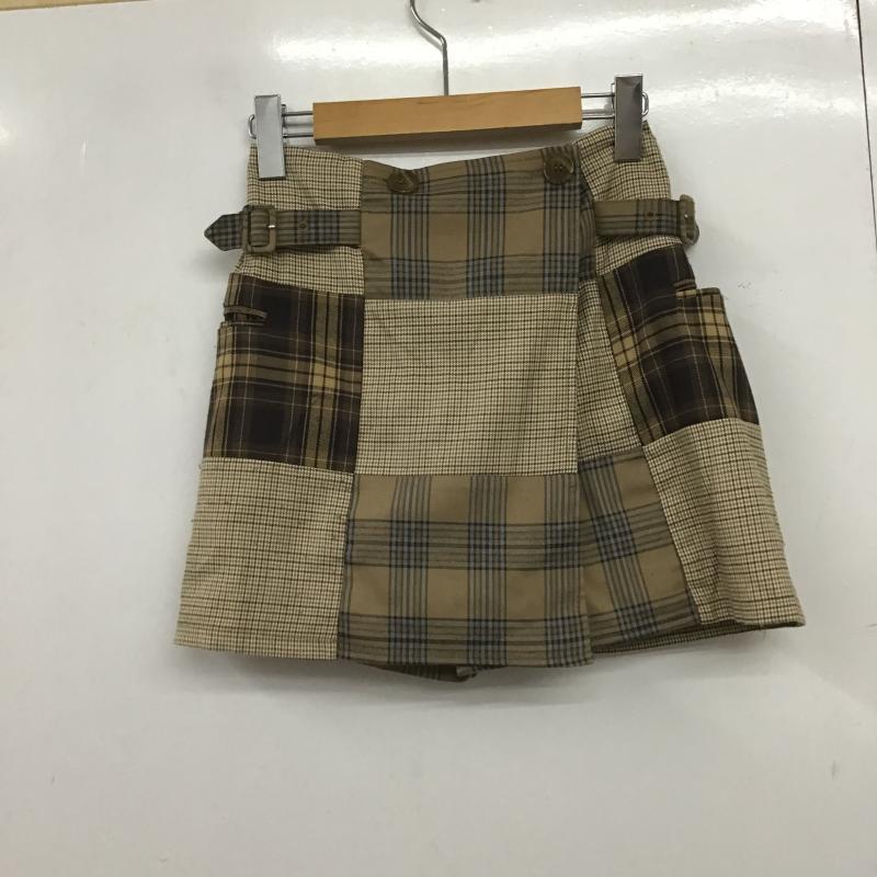ジュエティ jouetie パンツ キュロット M チェック マルチカラー / マルチカラー / multicolor レディース USED 古着 中古 10162358