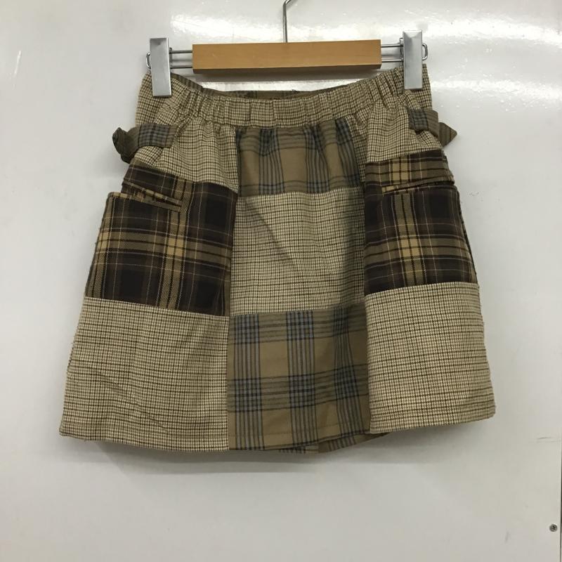 ジュエティ jouetie パンツ キュロット M チェック マルチカラー / マルチカラー / multicolor レディース USED 古着 中古 10162358