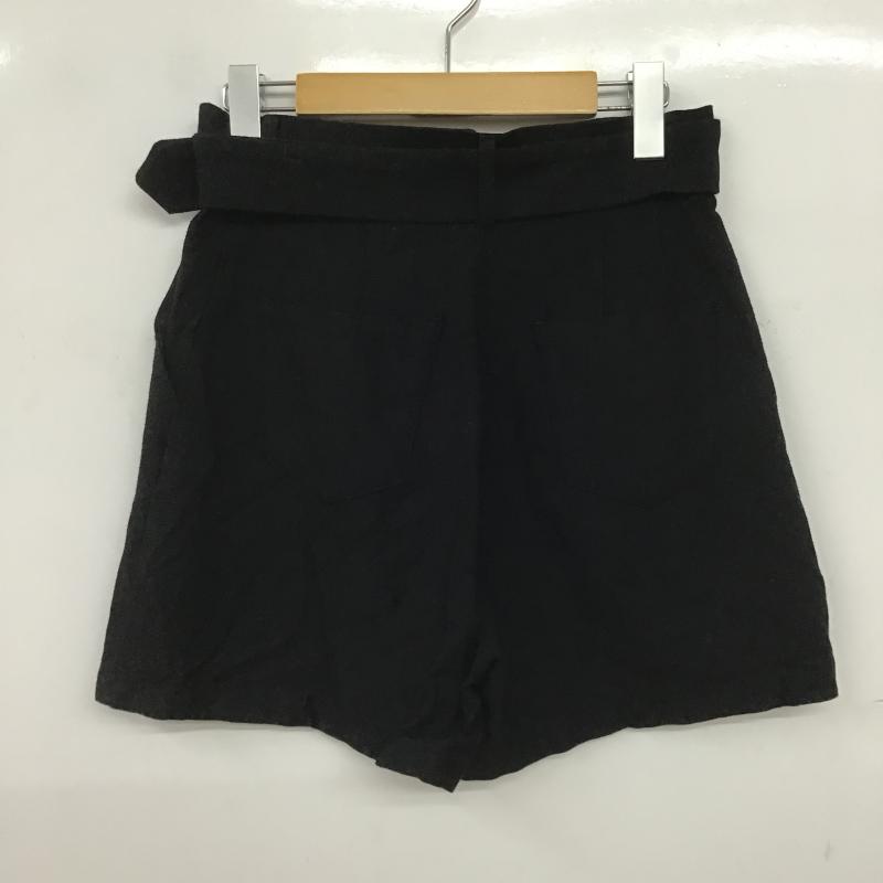 スライ SLY パンツ ショートパンツ 030GSL31-2030 HW STRETCHY S/PT ハイウエストストレッチショートパンツ 2 無地 黒 / ブラック / black レディース USED 古着 中古 10162361