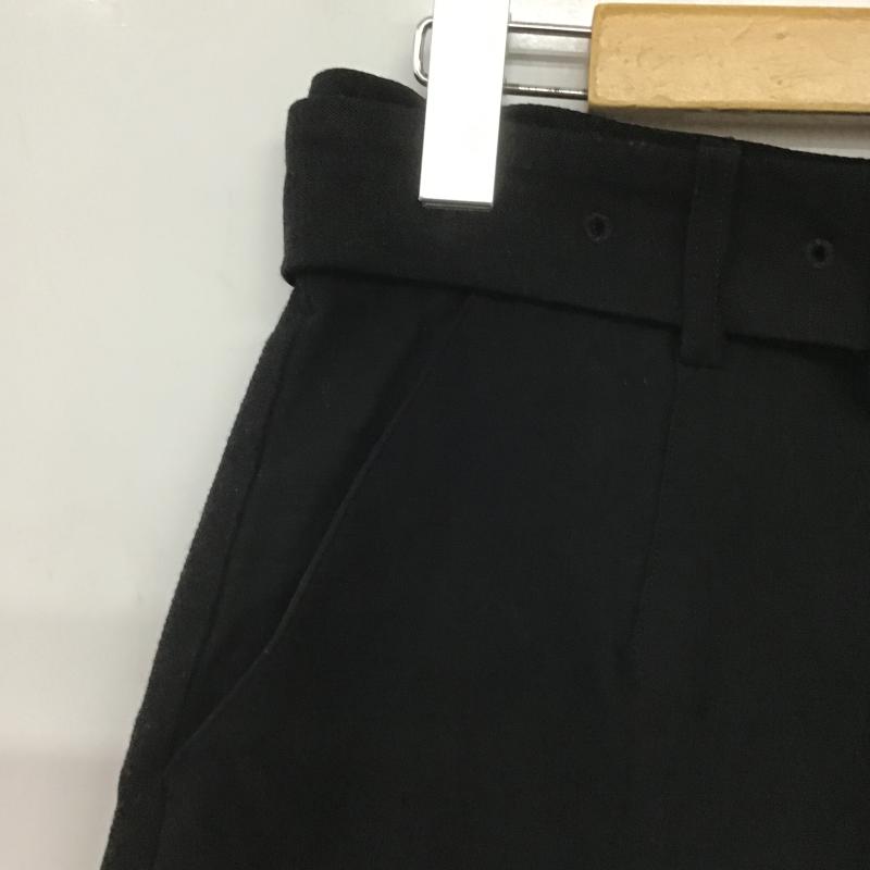 スライ SLY パンツ ショートパンツ 030GSL31-2030 HW STRETCHY S/PT ハイウエストストレッチショートパンツ 2 無地 黒 / ブラック / black レディース USED 古着 中古 10162361