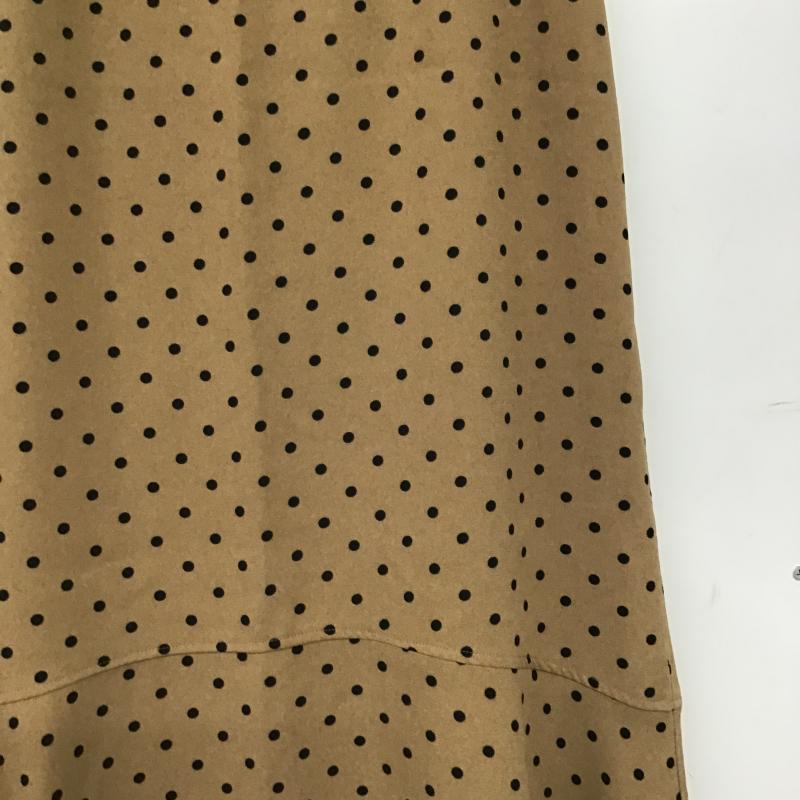 グリーンレーベルリラクシング green label relaxing スカート ロングスカート 3624-169-2183 マーメイドラインスカート ドット ベージュ / ベージュ / beige レディース USED 古着 中古 10162362