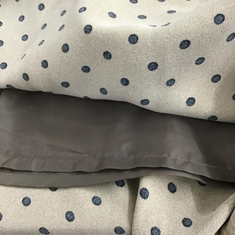 グリーンレーベルリラクシング green label relaxing スカート ロングスカート 3624-169-2183 マーメイドラインスカート ドット ベージュ / ベージュ / beige レディース USED 古着 中古 10162362