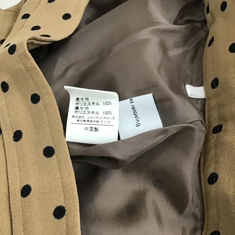 グリーンレーベルリラクシング green label relaxing スカート ロングスカート 3624-169-2183 マーメイドラインスカート ドット ベージュ / ベージュ / beige レディース USED 古着 中古 10162362