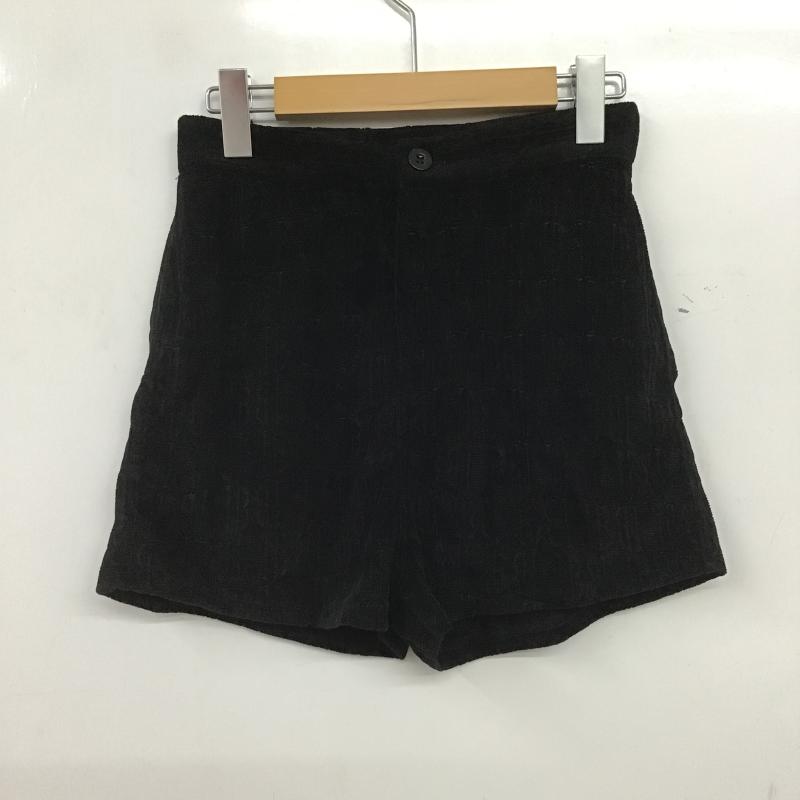 シャギー SHAGGIE パンツ ショートパンツ タグ付 M 無地 X ロゴ、文字 黒 / ブラック / black レディース USED 古着 中古 10162364