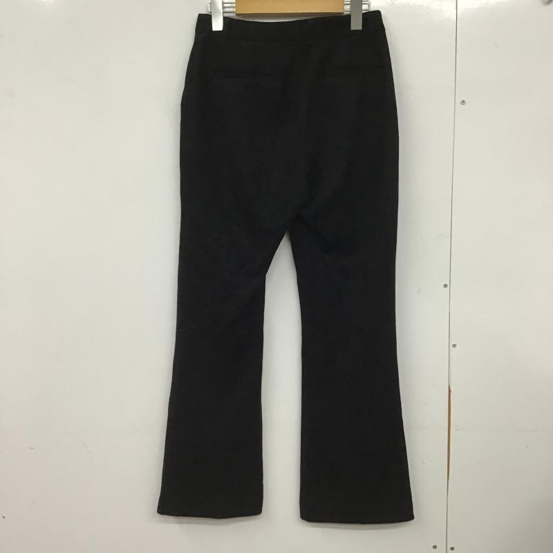 ジーナシス JEANASIS パンツ スラックス ヌバックライクフレアパンツ JS050505TS M 無地 黒 / ブラック / black レディース USED 古着 中古 10162367