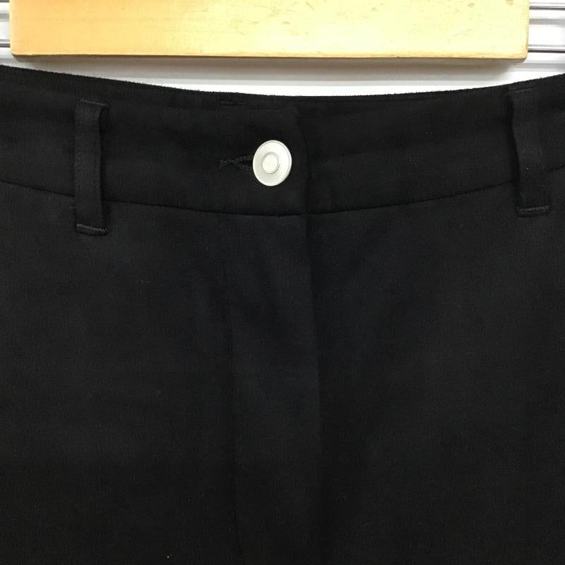 ジーナシス JEANASIS パンツ スラックス ヌバックライクフレアパンツ JS050505TS M 無地 黒 / ブラック / black レディース USED 古着 中古 10162367