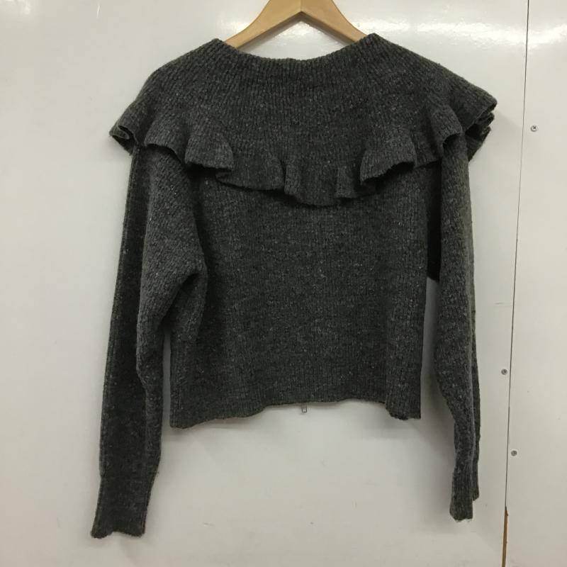 ローリーズファーム LOWRYS FARM カーディガン 長袖 ニット FREE 灰 / グレー / gray レディース USED 古着 中古 10162368