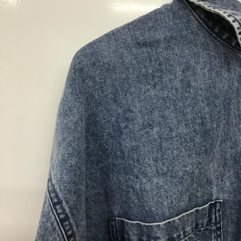 レプシィム LEPSIM シャツ、ブラウス 長袖 FREE 無地 水色 / ライトブルー / レディース USED 古着 中古 10162370
