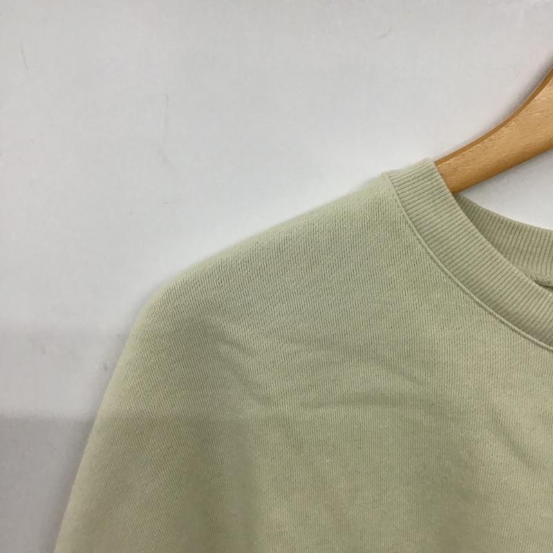 ミラオーウェン Mila Owen トレーナー 長袖 ONE SIZE ロゴ、文字 X プリント アイボリー / アイボリー / レディース USED 古着 中古 10162372