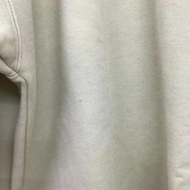 ミラオーウェン Mila Owen トレーナー 長袖 ONE SIZE ロゴ、文字 X プリント アイボリー / アイボリー / レディース USED 古着 中古 10162372