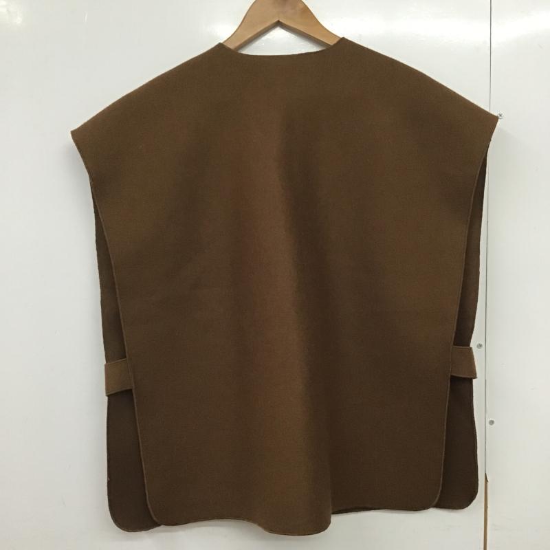 セレクトモカ select MOCA ベスト ベスト FREE 無地 茶 / ブラウン / brown レディース USED 古着 中古 10162373