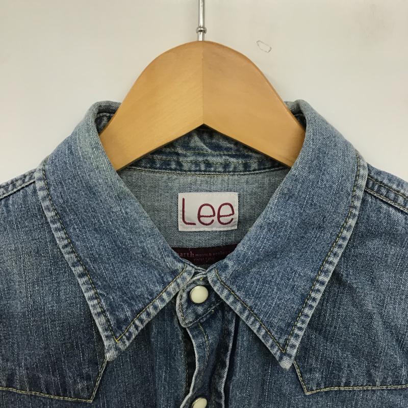 リー Lee ワンピース ミニスカート FREE 無地 水色 / ライトブルー / レディース USED 古着 中古 10162374
