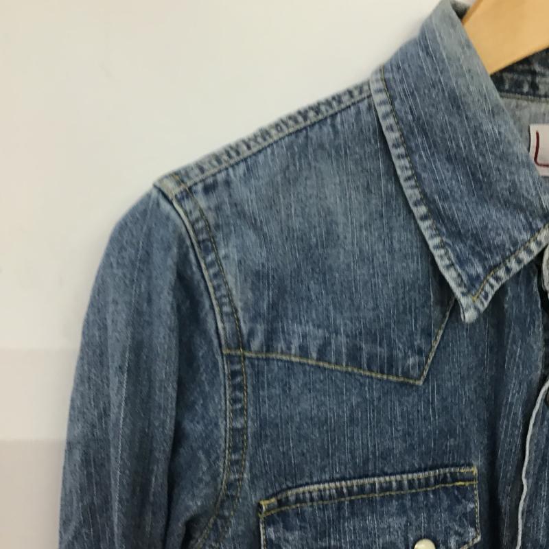 リー Lee ワンピース ミニスカート FREE 無地 水色 / ライトブルー / レディース USED 古着 中古 10162374