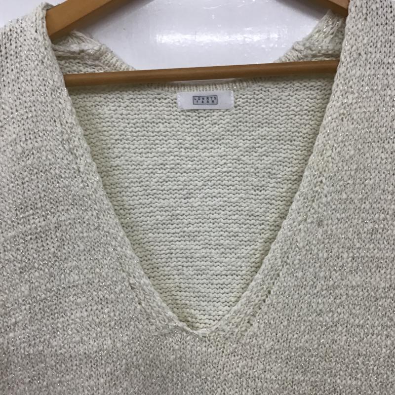 ローリーズファーム LOWRYS FARM ベスト ベスト FREE 無地 白 / ホワイト / white レディース USED 古着 中古 10162375