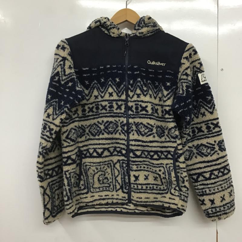 クイックシルバー Quiksilver ジャケット、上着 ジャンパー、ブルゾン 150cm 無地 X  紺 / ネイビー / navy ボーイズ USED 古着 中古 10162377