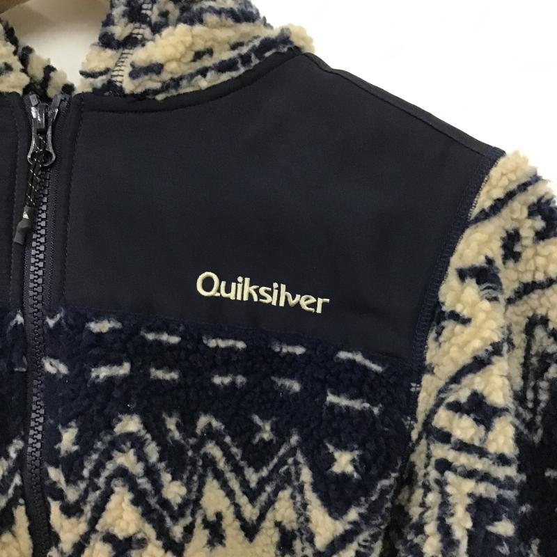 クイックシルバー Quiksilver ジャケット、上着 ジャンパー、ブルゾン 150cm 無地 X  紺 / ネイビー / navy ボーイズ USED 古着 中古 10162377