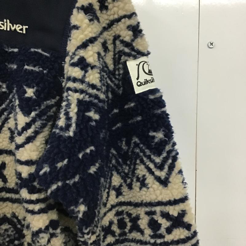 クイックシルバー Quiksilver ジャケット、上着 ジャンパー、ブルゾン 150cm 無地 X  紺 / ネイビー / navy ボーイズ USED 古着 中古 10162377