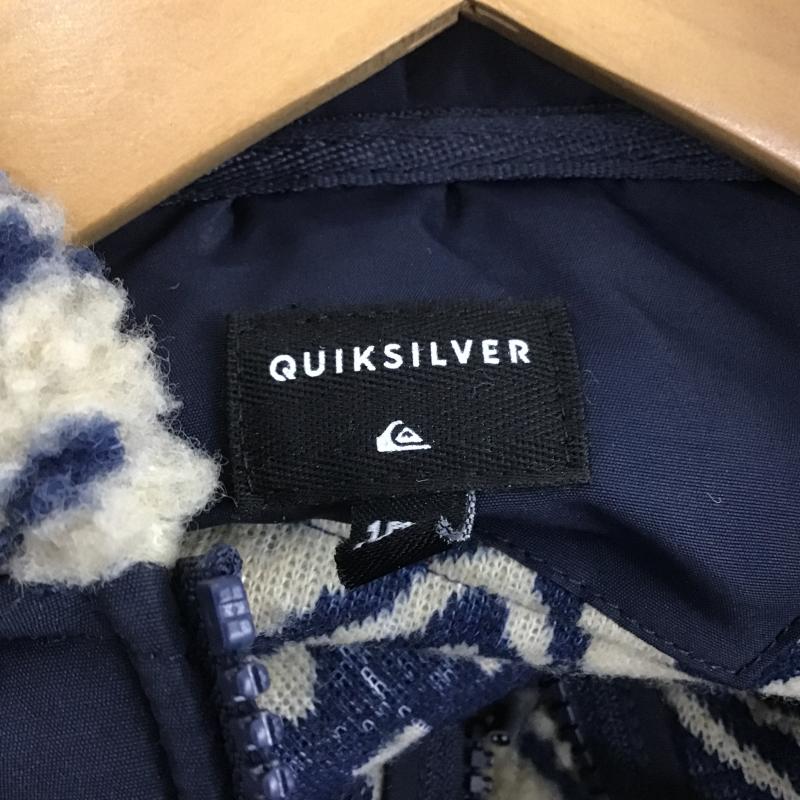 クイックシルバー Quiksilver ジャケット、上着 ジャンパー、ブルゾン 150cm 無地 X  紺 / ネイビー / navy ボーイズ USED 古着 中古 10162377