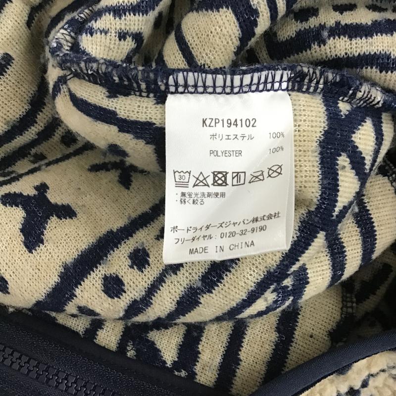 クイックシルバー Quiksilver ジャケット、上着 ジャンパー、ブルゾン 150cm 無地 X  紺 / ネイビー / navy ボーイズ USED 古着 中古 10162377