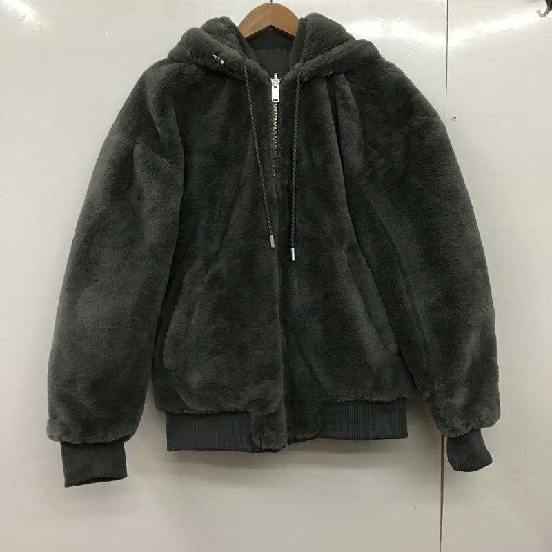 ザラ ZARA ジャケット、上着 ジャンパー、ブルゾン リバーシブル S 無地 灰 / グレー / gray レディース USED 古着 中古 10162378