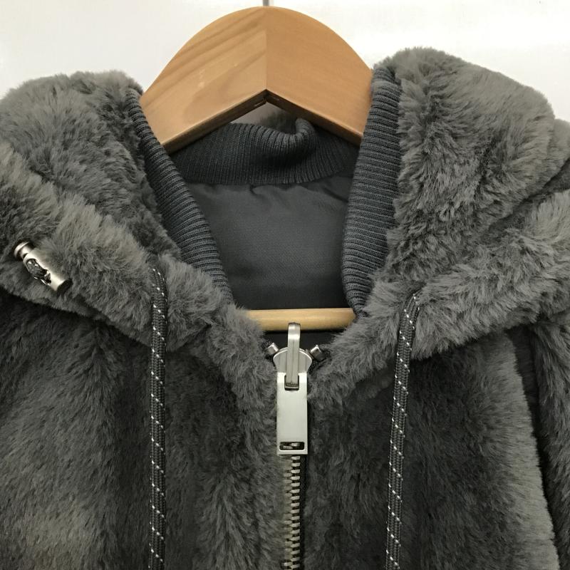 ザラ ZARA ジャケット、上着 ジャンパー、ブルゾン リバーシブル S 無地 灰 / グレー / gray レディース USED 古着 中古 10162378