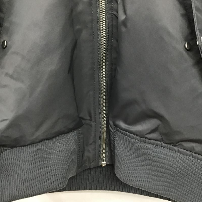ザラ ZARA ジャケット、上着 ジャンパー、ブルゾン リバーシブル S 無地 灰 / グレー / gray レディース USED 古着 中古 10162378