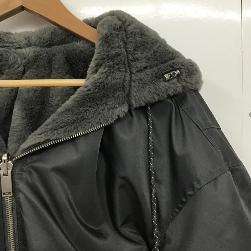 ザラ ZARA ジャケット、上着 ジャンパー、ブルゾン リバーシブル S 無地 灰 / グレー / gray レディース USED 古着 中古 10162378