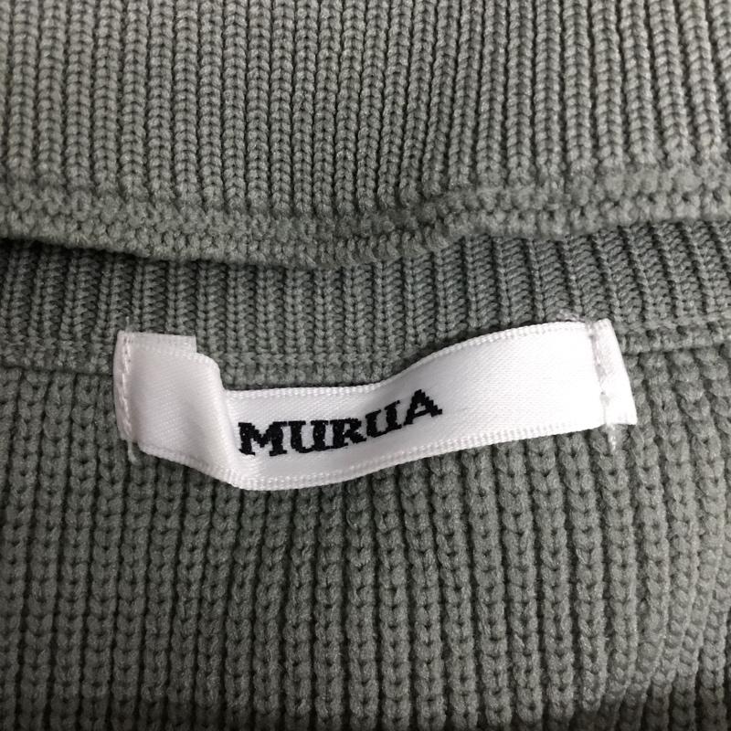 ムルーア MURUA ニット、セーター 長袖 FREE 無地 薄緑 / ライトグリーン / レディース USED 古着 中古 10162380