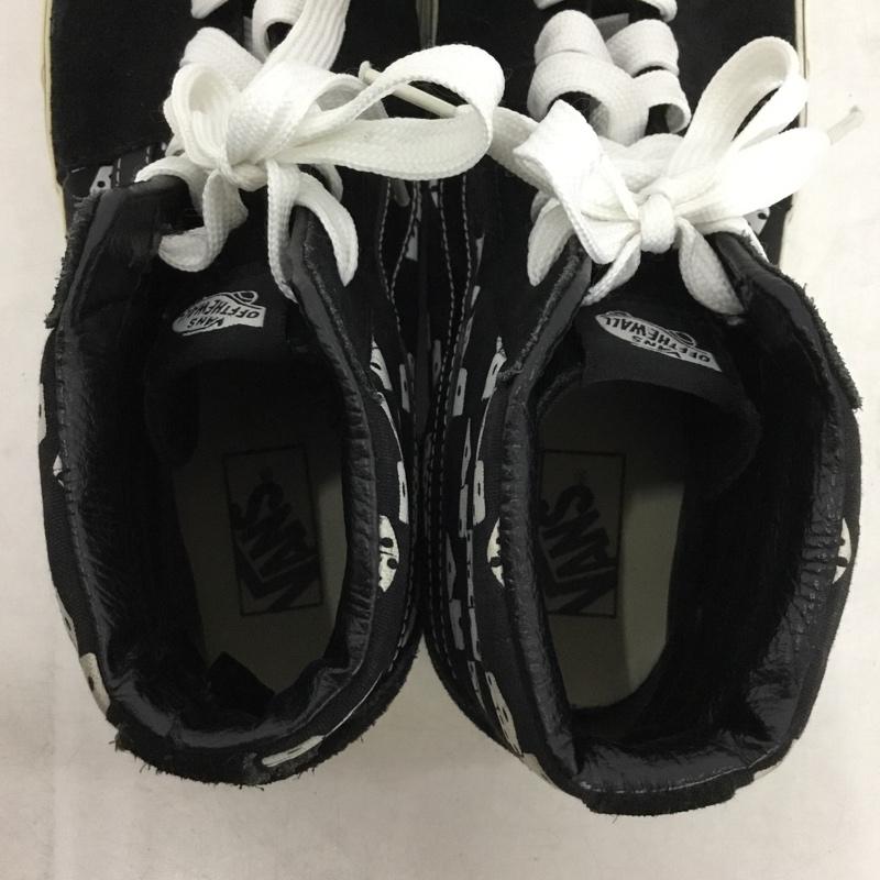 バンズ VANS スニーカー スニーカー ダイス サイコロ柄 ハイカット US9.5 US：9.5  黒 / ブラック / black メンズ USED 古着 中古 10162383