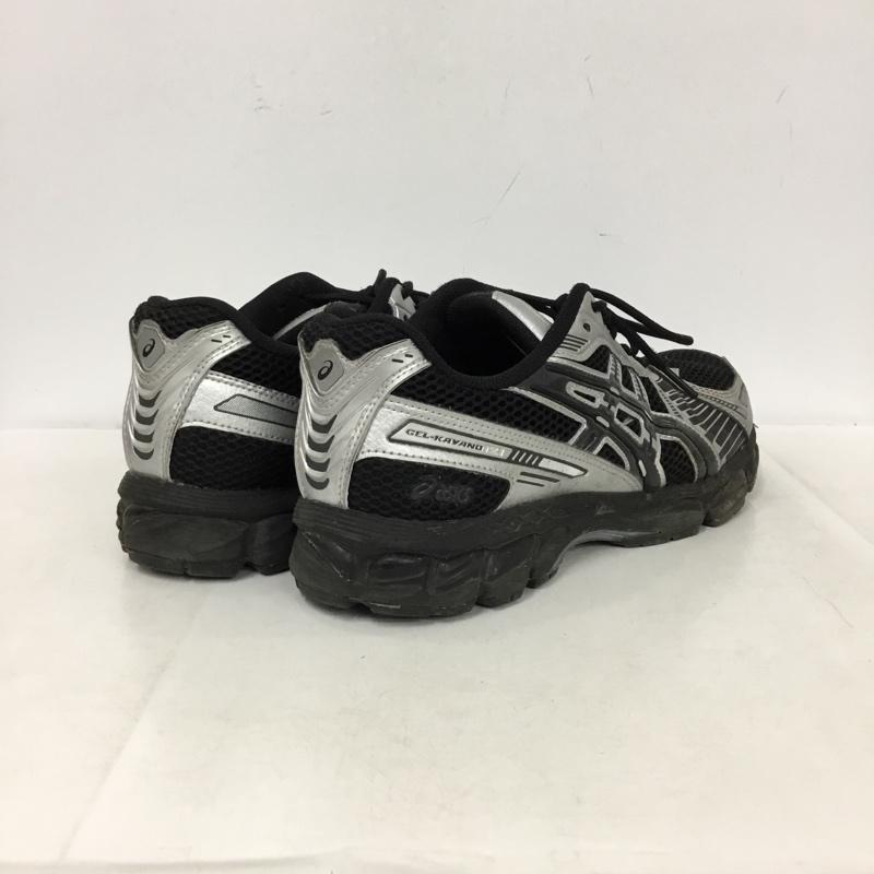 アシックス ASICS スニーカー スニーカー 1203A759 GEL-KAYANO 12.1 28cm 28.0cm ロゴ、文字 黒 / ブラック / black X 銀 / シルバー / silver color メンズ USED 古着 中古 10162384