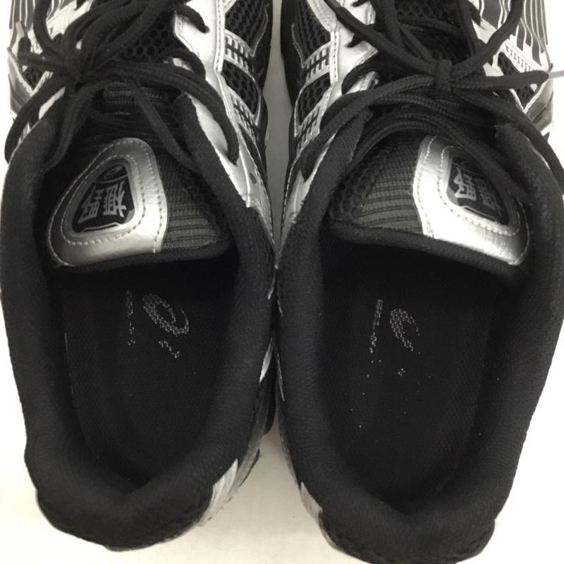 アシックス ASICS スニーカー スニーカー 1203A759 GEL-KAYANO 12.1 28cm 28.0cm ロゴ、文字 黒 / ブラック / black X 銀 / シルバー / silver color メンズ USED 古着 中古 10162384