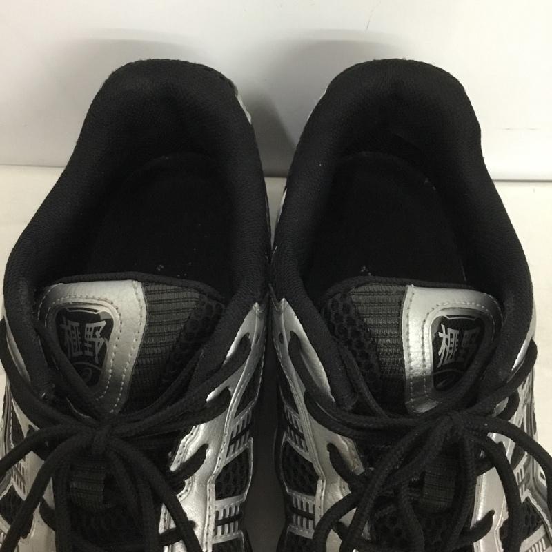 アシックス ASICS スニーカー スニーカー 1203A759 GEL-KAYANO 12.1 28cm 28.0cm ロゴ、文字 黒 / ブラック / black X 銀 / シルバー / silver color メンズ USED 古着 中古 10162384