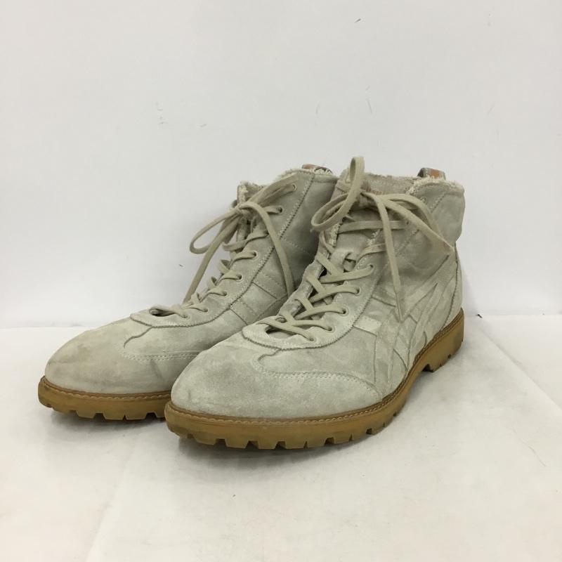 オニツカタイガー ONITSUKA TIGER スニーカー スニーカー 1183B407 MEXICO RINKAN 30cm 30.0cm ロゴ、文字 ベージュ / ベージュ / beige メンズ USED 古着 中古 10162385