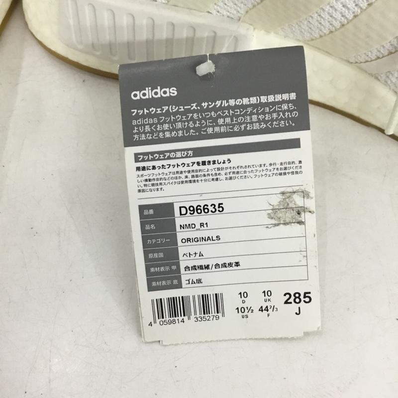 アディダス adidas スニーカー スニーカー D96635 NMD_R1 28.5cm 28.5cm ロゴ、文字 白 / ホワイト / white メンズ USED 古着 中古 10162390