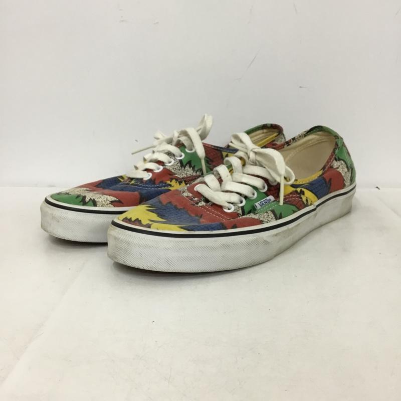 バンズ VANS スニーカー スニーカー TB4R US10 ローカット US：10 総柄 マルチカラー / マルチカラー / multicolor メンズ USED 古着 中古 10162391