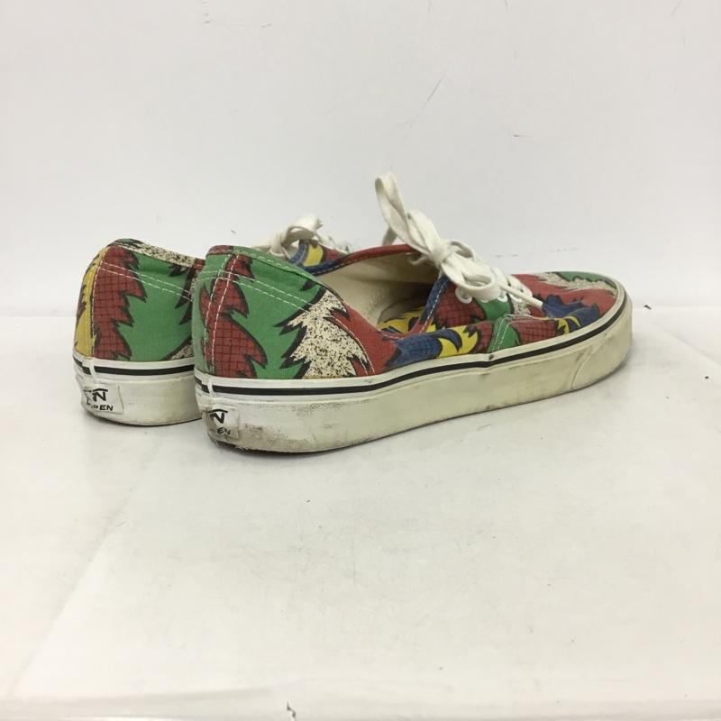 バンズ VANS スニーカー スニーカー TB4R US10 ローカット US：10 総柄 マルチカラー / マルチカラー / multicolor メンズ USED 古着 中古 10162391