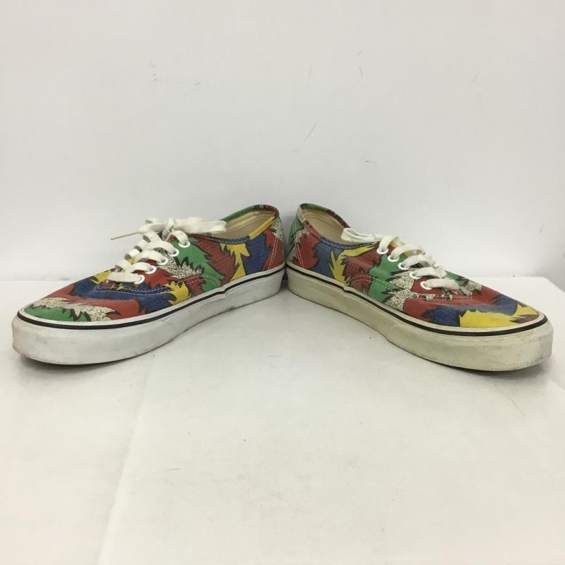 バンズ VANS スニーカー スニーカー TB4R US10 ローカット US：10 総柄 マルチカラー / マルチカラー / multicolor メンズ USED 古着 中古 10162391