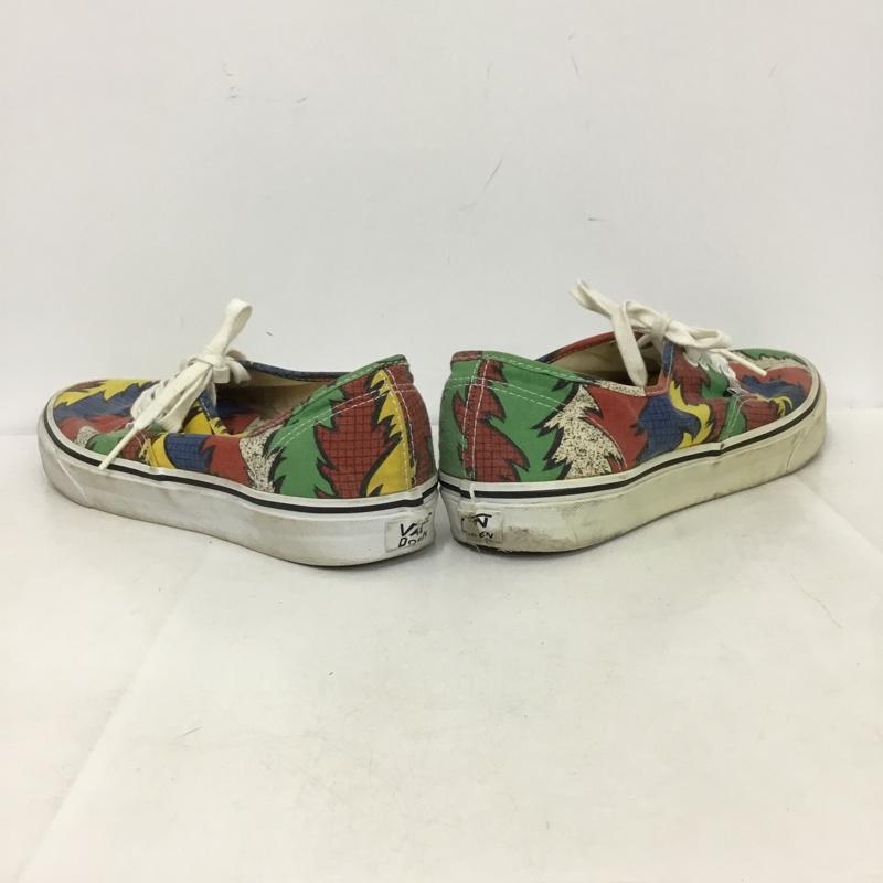バンズ VANS スニーカー スニーカー TB4R US10 ローカット US：10 総柄 マルチカラー / マルチカラー / multicolor メンズ USED 古着 中古 10162391