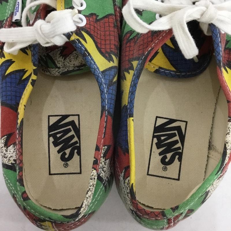 バンズ VANS スニーカー スニーカー TB4R US10 ローカット US：10 総柄 マルチカラー / マルチカラー / multicolor メンズ USED 古着 中古 10162391