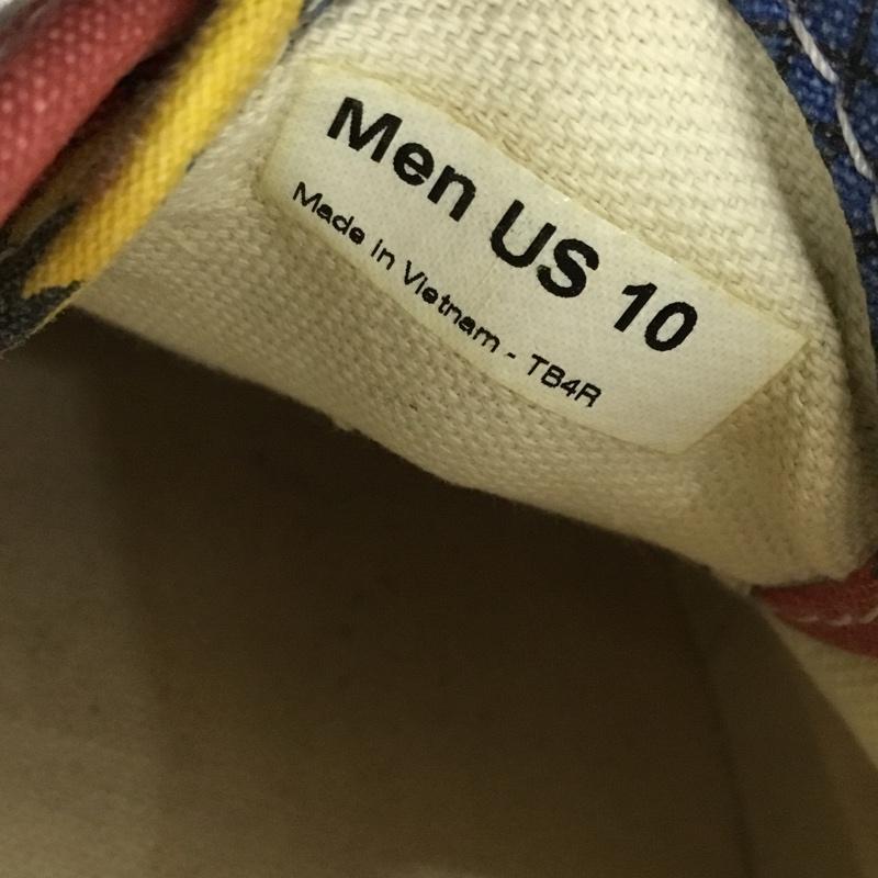 バンズ VANS スニーカー スニーカー TB4R US10 ローカット US：10 総柄 マルチカラー / マルチカラー / multicolor メンズ USED 古着 中古 10162391