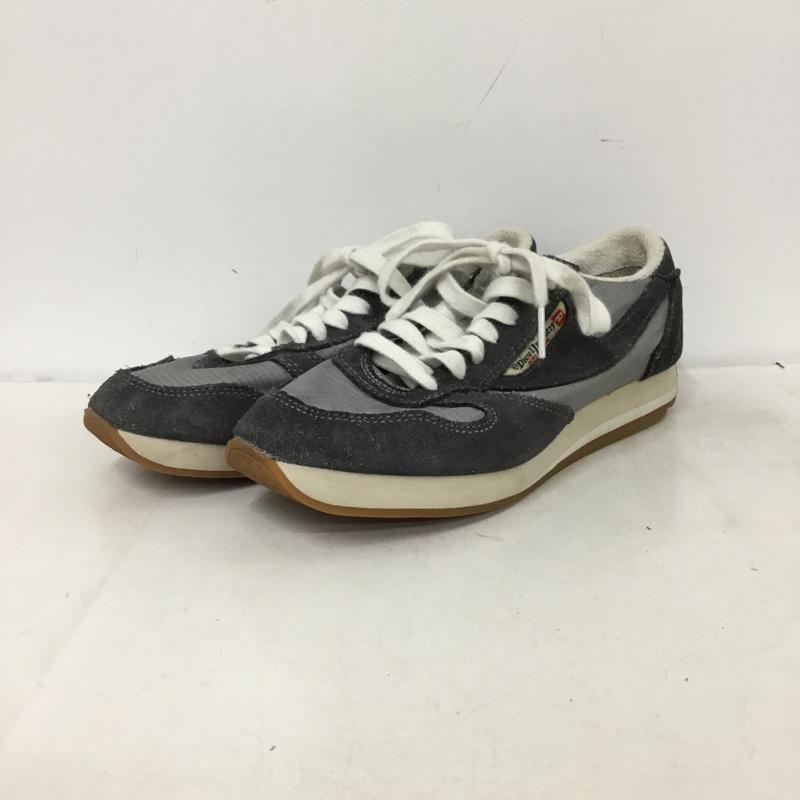 ディーゼル DIESEL スニーカー スニーカー SHESOFT W 23cm 23.0cm ロゴ、文字 灰 / グレー / gray X ダークグレー / ダークグレー / レディース USED 古着 中古 10162392