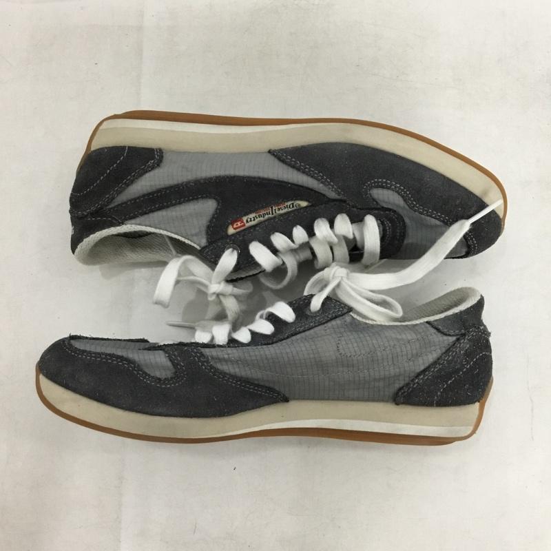 ディーゼル DIESEL スニーカー スニーカー SHESOFT W 23cm 23.0cm ロゴ、文字 灰 / グレー / gray X ダークグレー / ダークグレー / レディース USED 古着 中古 10162392